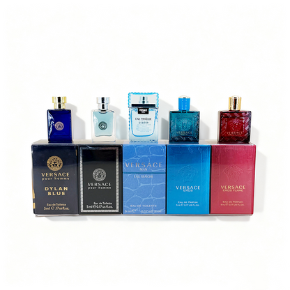 Versace Men¡¯s Fragrance Sample 5-Piece Set