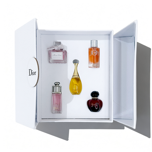 Dior Flip Cap Screw Top (Little Castle) Miniature Set of Five