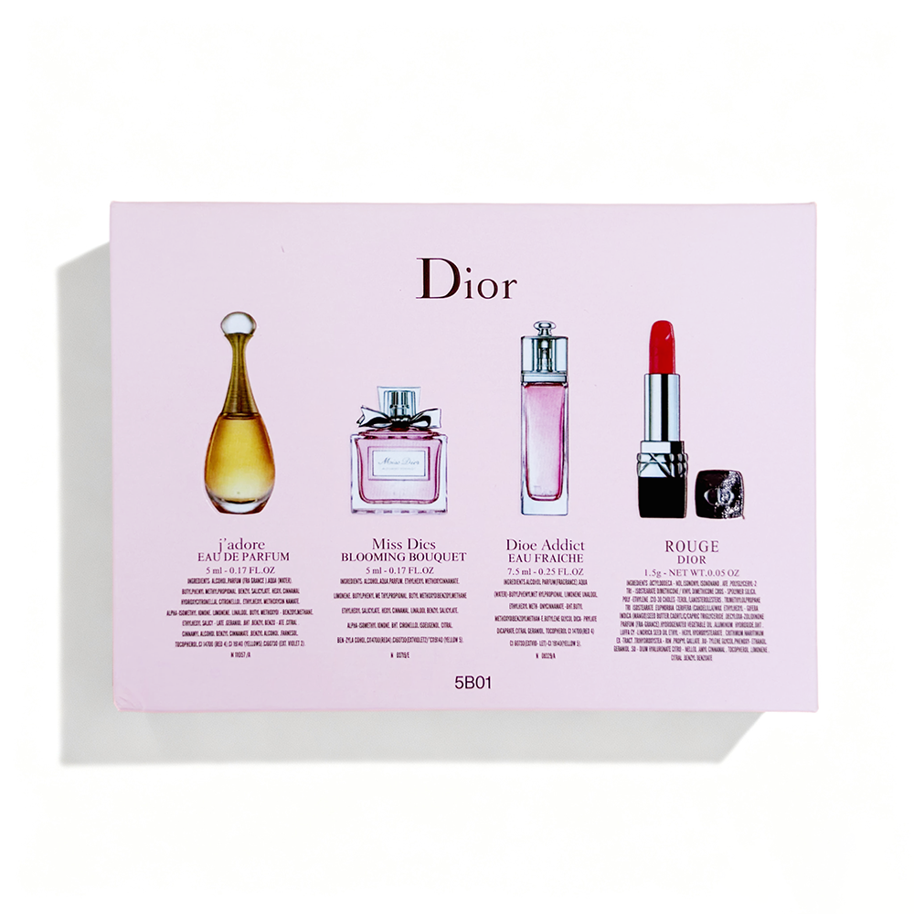 Dior pink sample set of four   (lipstick)