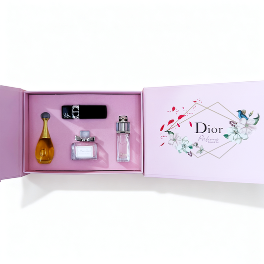 Dior pink sample set of four   (lipstick)