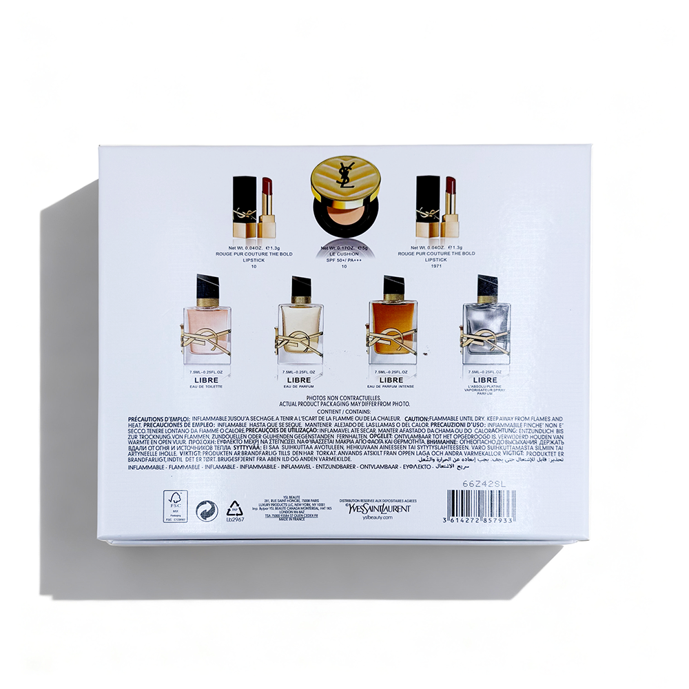 YSL White Romantic Goddess Miniature Set of Seven