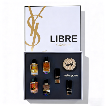 YSL White Romantic Goddess Miniature Set of Seven