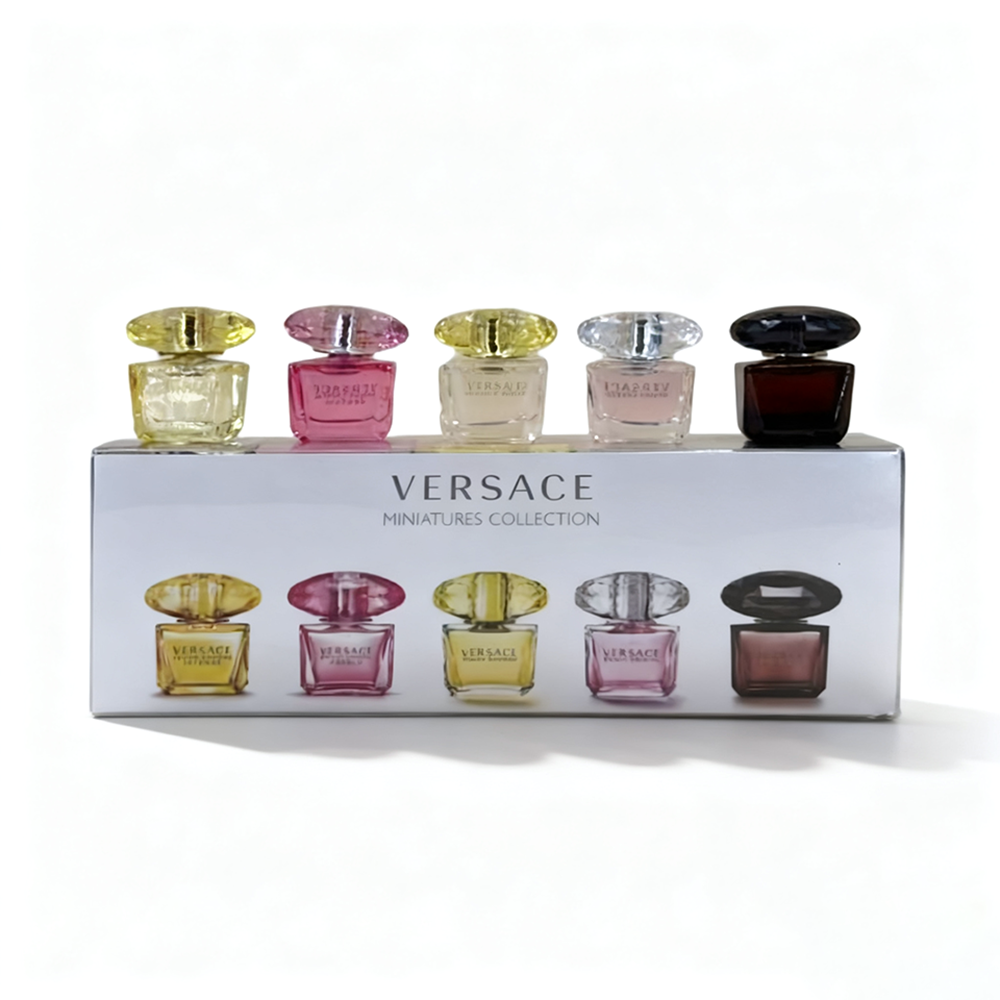 Versace Crystal Eau de Toilette Miniatures 5-piece Set