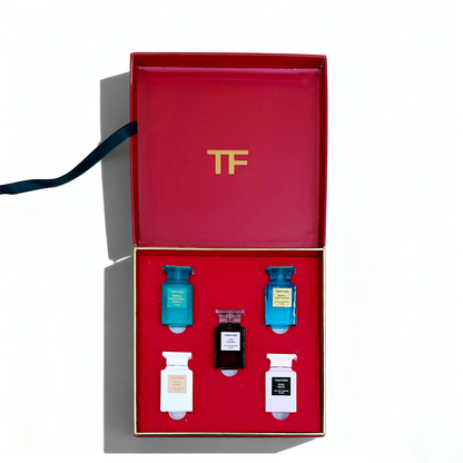 Tom Ford Perfume Sample Set of Five in Red Box Version