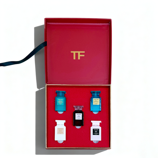 Tom Ford Perfume Sample Set of Five in Red Box Version