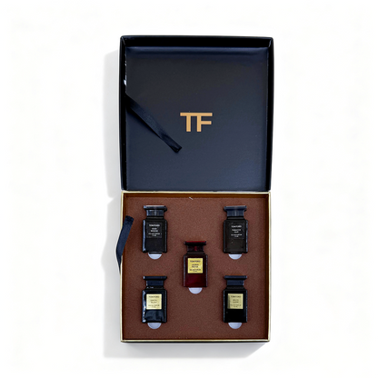 Tom Ford Perfume Sample Set of Five in Brown Box Version