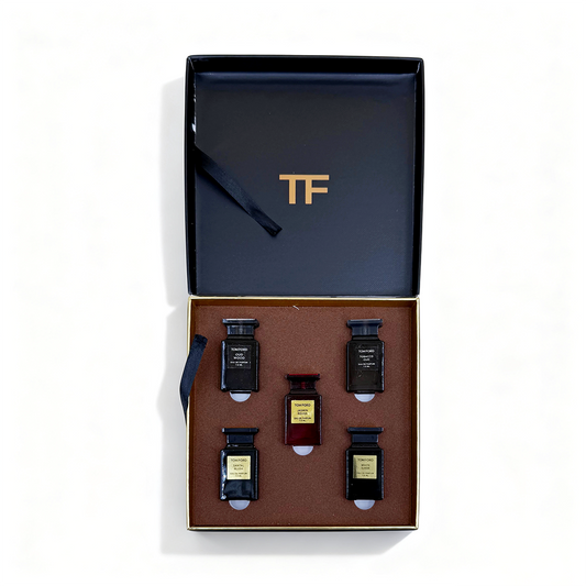 Tom Ford Perfume Sample Set of Five in Brown Box Version