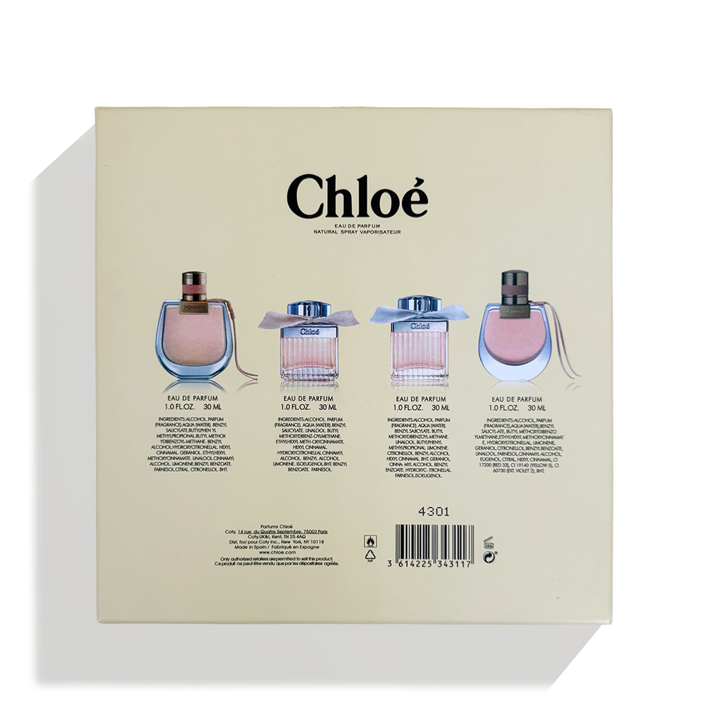 Coach Chloe four-piece set sample