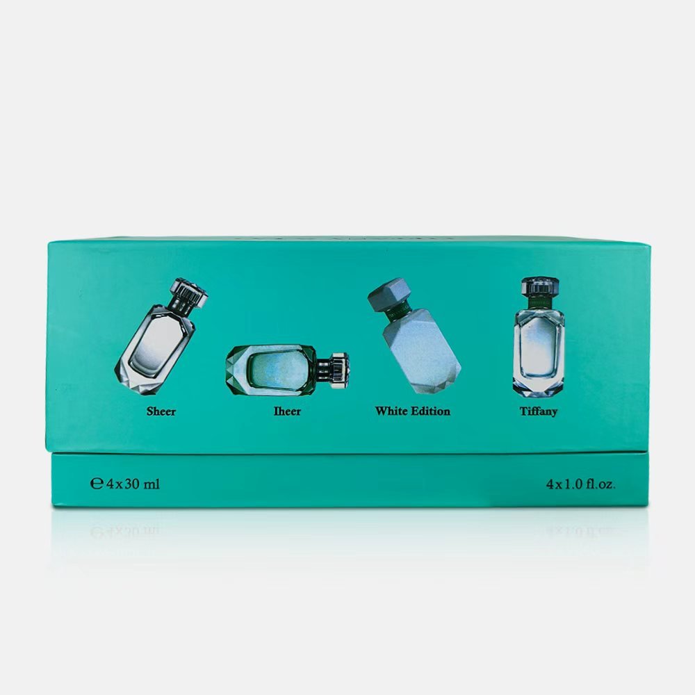 Tiffany Diamond Eau de Parfum sample set of four perfumes