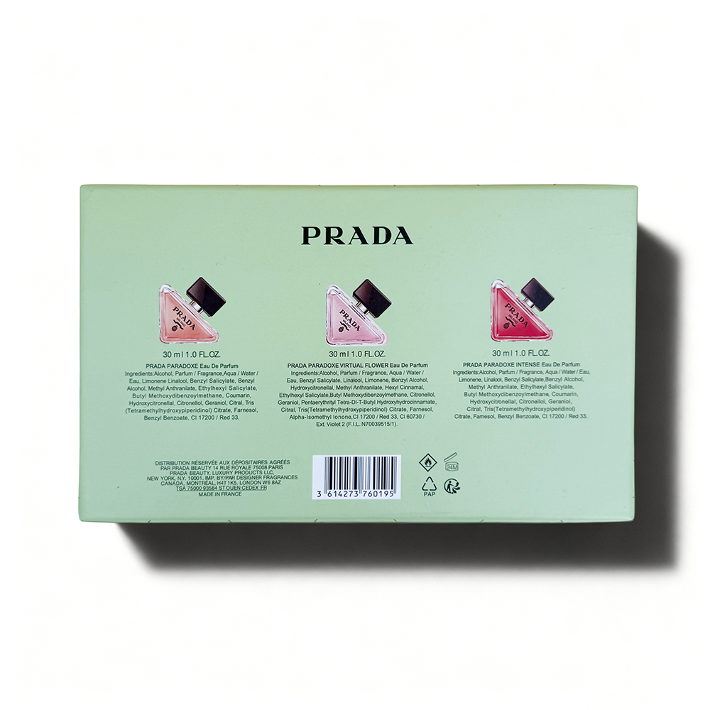 Prada Paradoxe Three-Piece Set