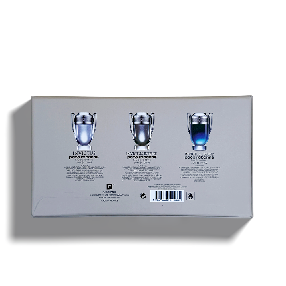Paco Rabanne Trophy Men Mini 3-Piece Set
