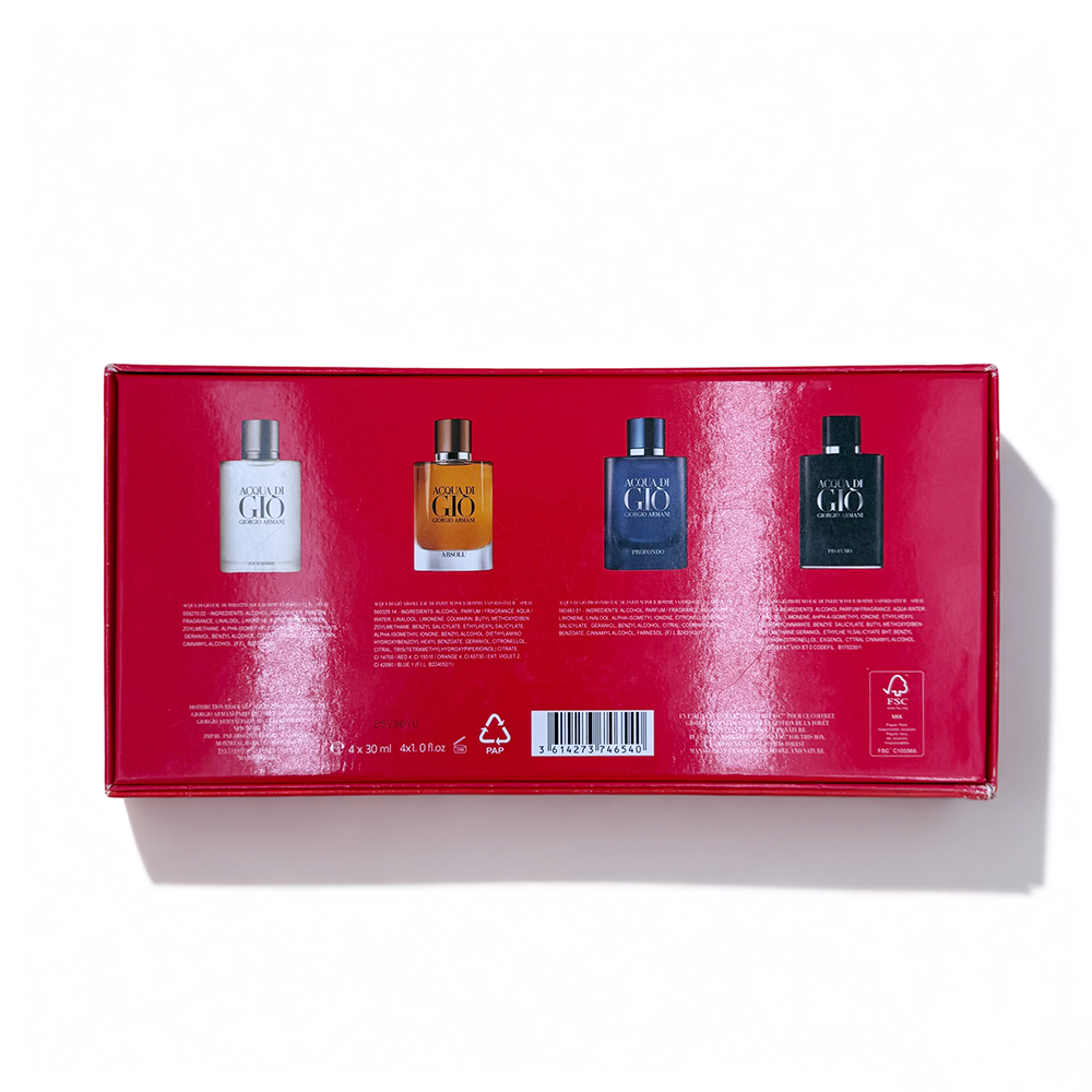 Giorgio Armani Acqua di Parma Miniature 4-Piece Set