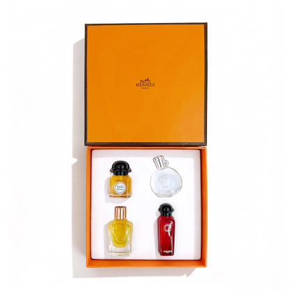 Herm¨¨s Silk Scarf Fragrance Miniature Four-Piece Set