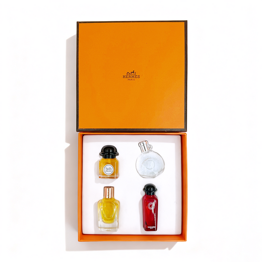Herm¨¨s Silk Scarf Fragrance Miniature Four-Piece Set