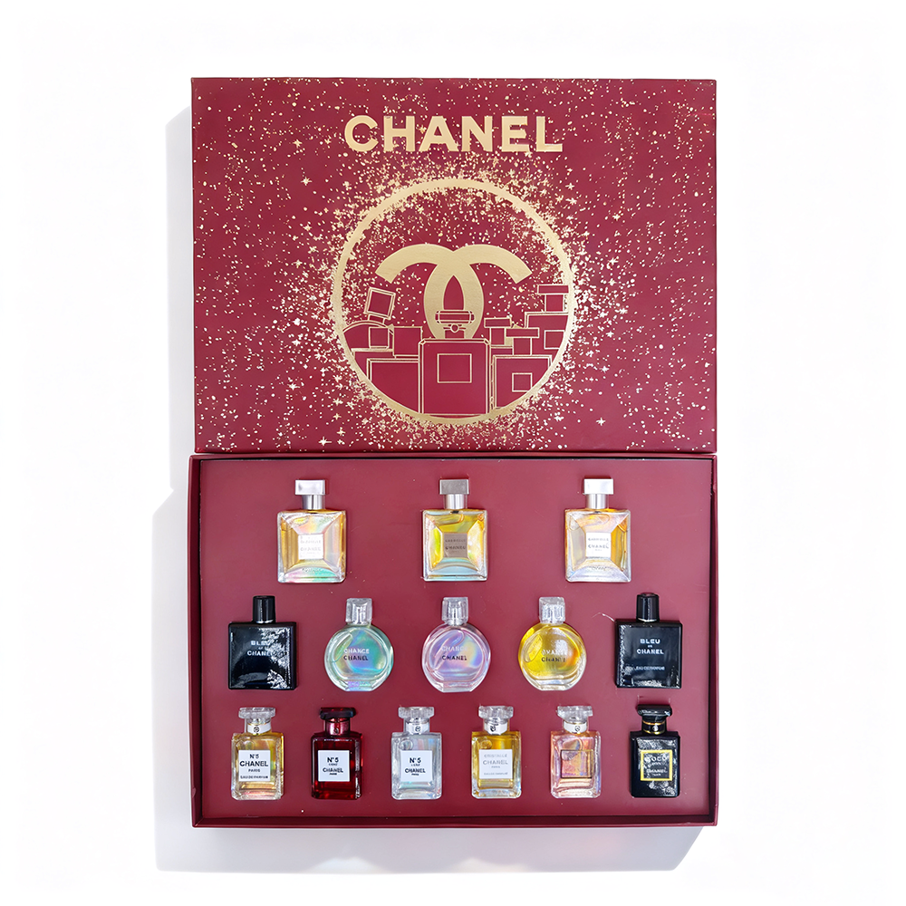 Chanel Red Box Fragrance Miniature 14-piece Set