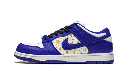 SB Dunk Low Supreme - Stars - Hyper Blue DH3228 100