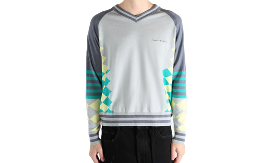Laricoid Knit Jumper Kiko Kostadinov - Blue Haze / Lemon 2203A323 022