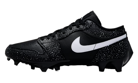 Air Jordan 1 Low Cleat TD Black White Splatter FJ6245 005
