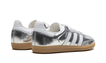 Samba OG WMNS  Silver Metallic Cracked Leather  JR0035