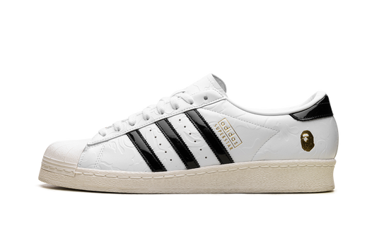 Superstar Vintage  A Bathing Ape - White Black  JR2701
