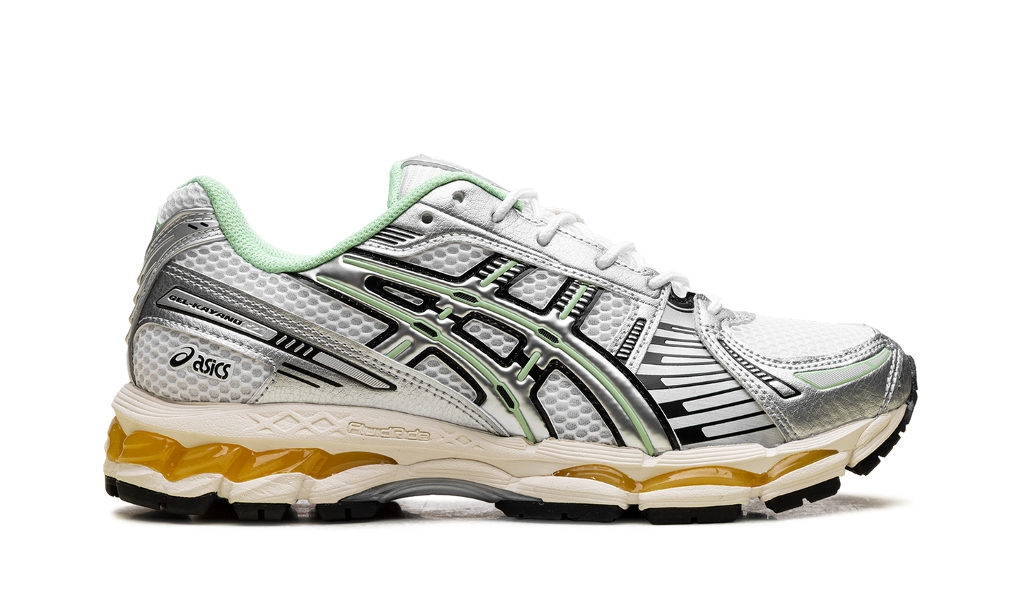 Gel-Kayano 12.1 Silver Green Orange 1203A827 100