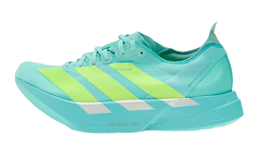 ADIZERO ADIOS PRO 4  FLASH AQUA LUCID LEMON  JR1251