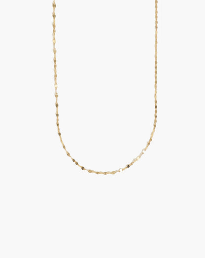 Cecilia Sparkle Chain in Silver