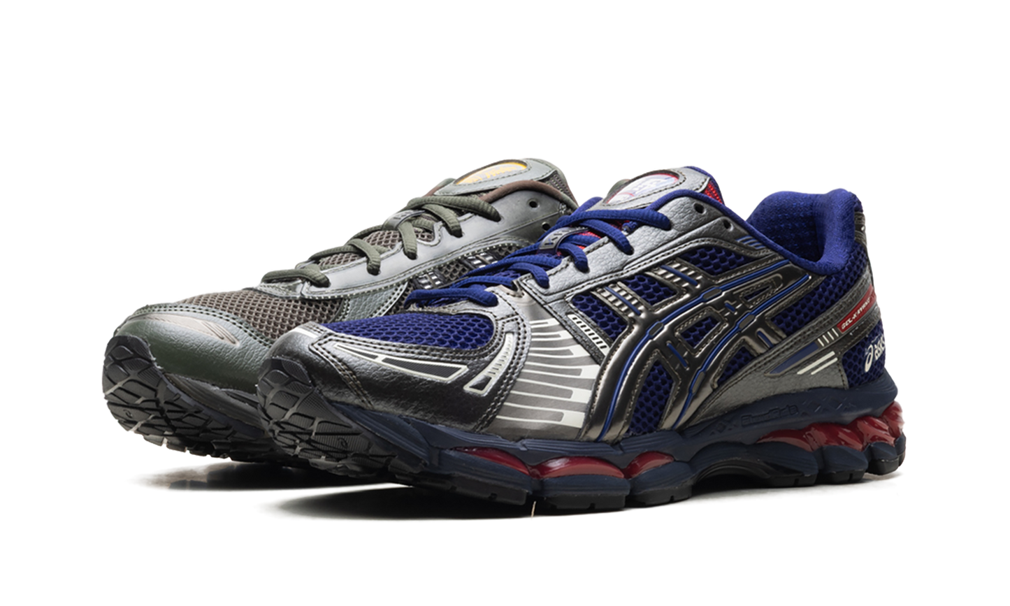 Gel-Kayano 12.1 (Comic not Included) Kith Marvel vs. Capcom Captain America vs. Guile Opened Box ai mvc011298 NC