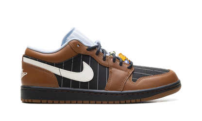 Air Jordan 1 Low SE Black Sail Light British Tan IR7560 010