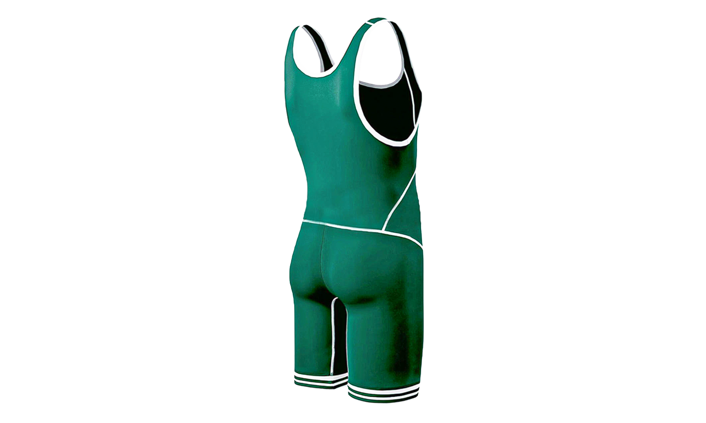 Snap Down Singlet Forest White JT1151 8101