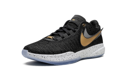 LeBron 20 Black/Metallic Gold DJ5423 003