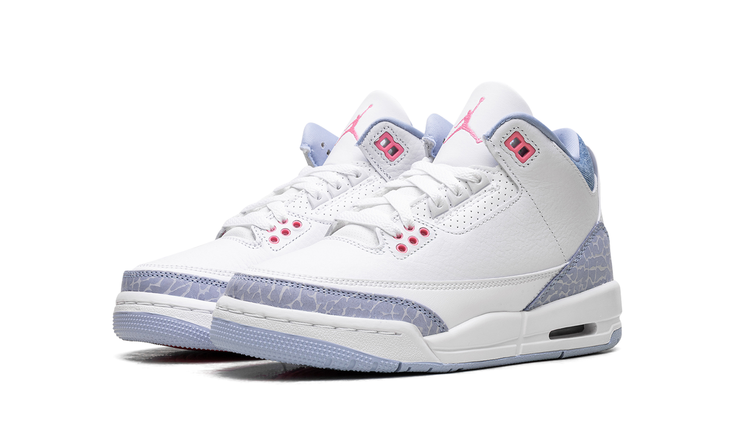 Air Jordan 3 GS Cobalt Bliss HQ0784 101