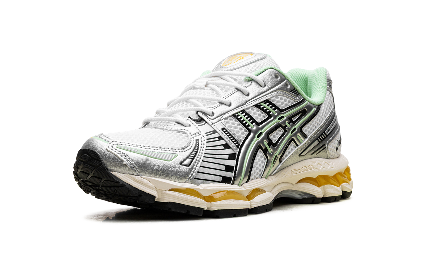 Gel-Kayano 12.1 Silver Green Orange 1203A827 100