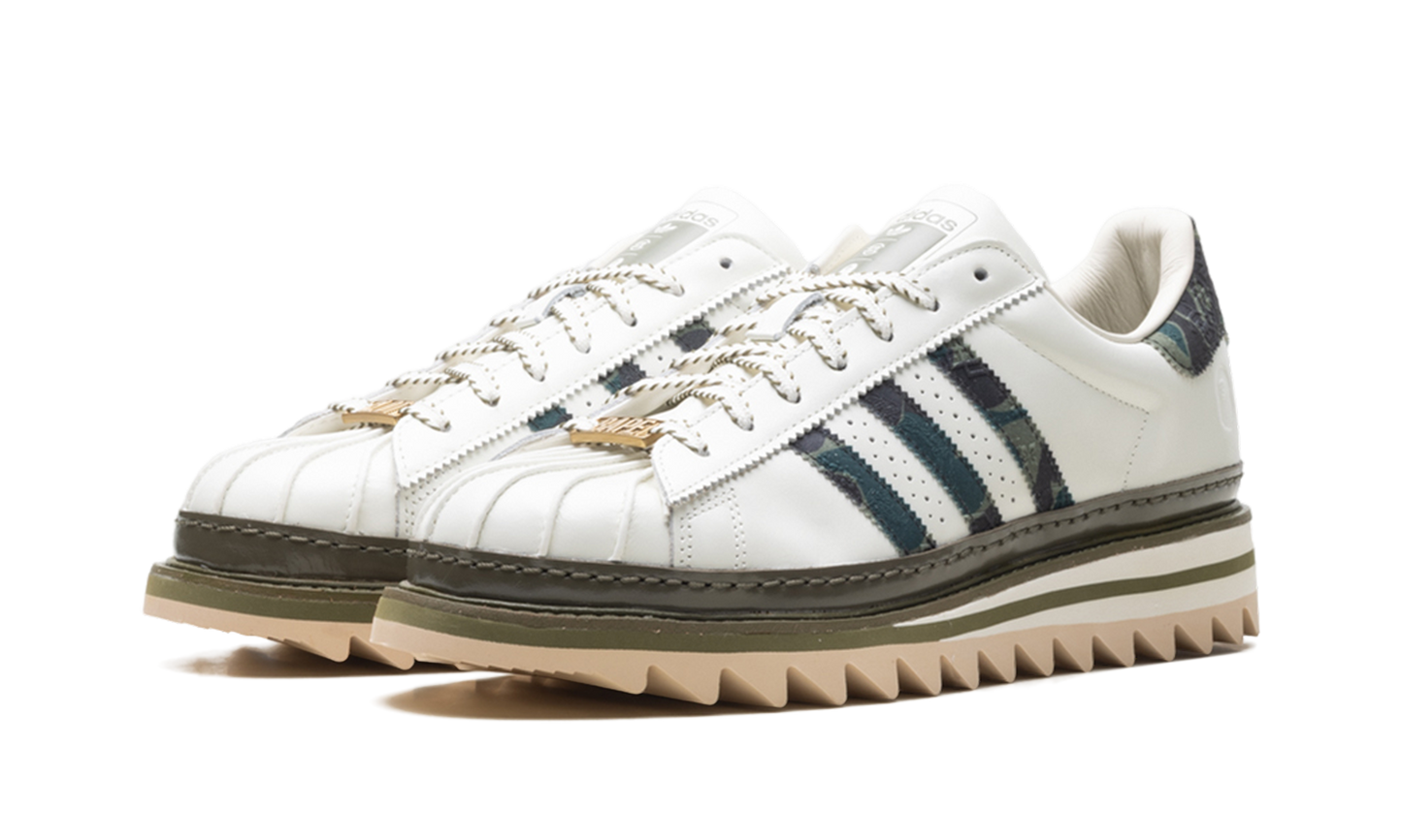 Superstar  CLOT x Bape - Off White  KJ1473