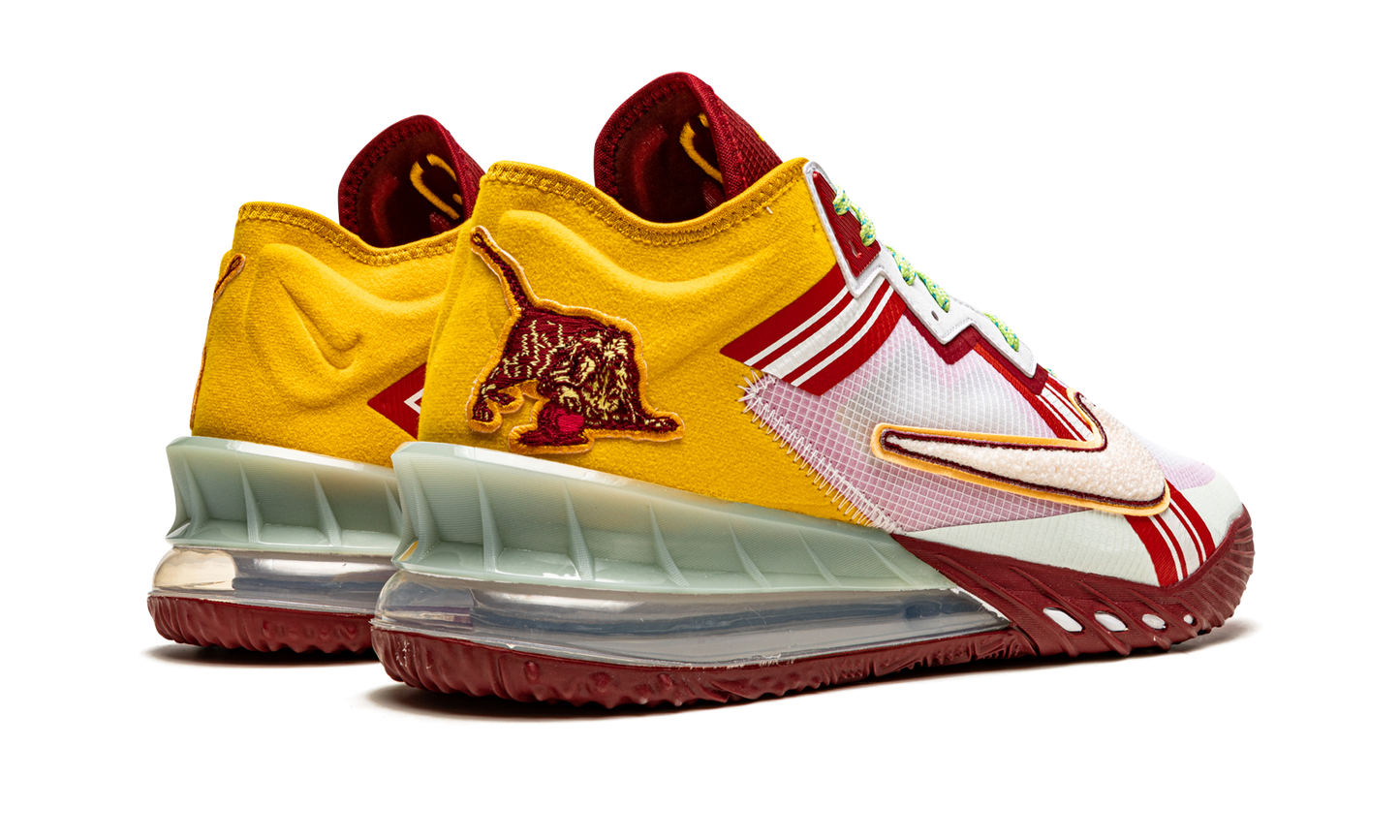 LeBron 18 Low Mimi Plange Higher Learning CV7562 102