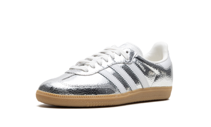 Samba OG WMNS  Silver Metallic Cracked Leather  JR0035