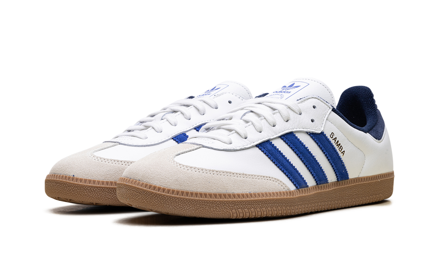 Samba OG  Core White Royal Blue  JH5632