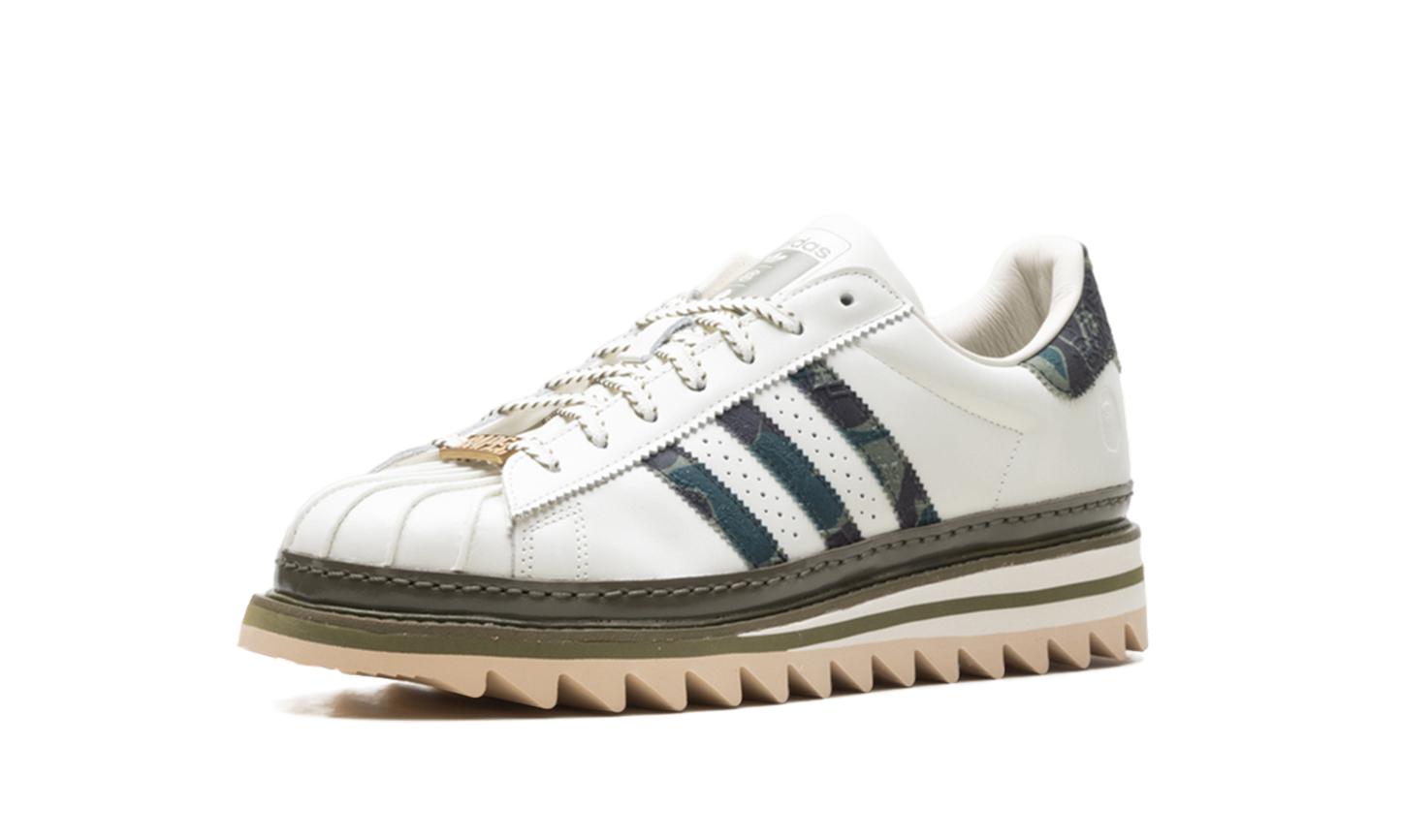 Superstar  CLOT x Bape - Off White  KJ1473