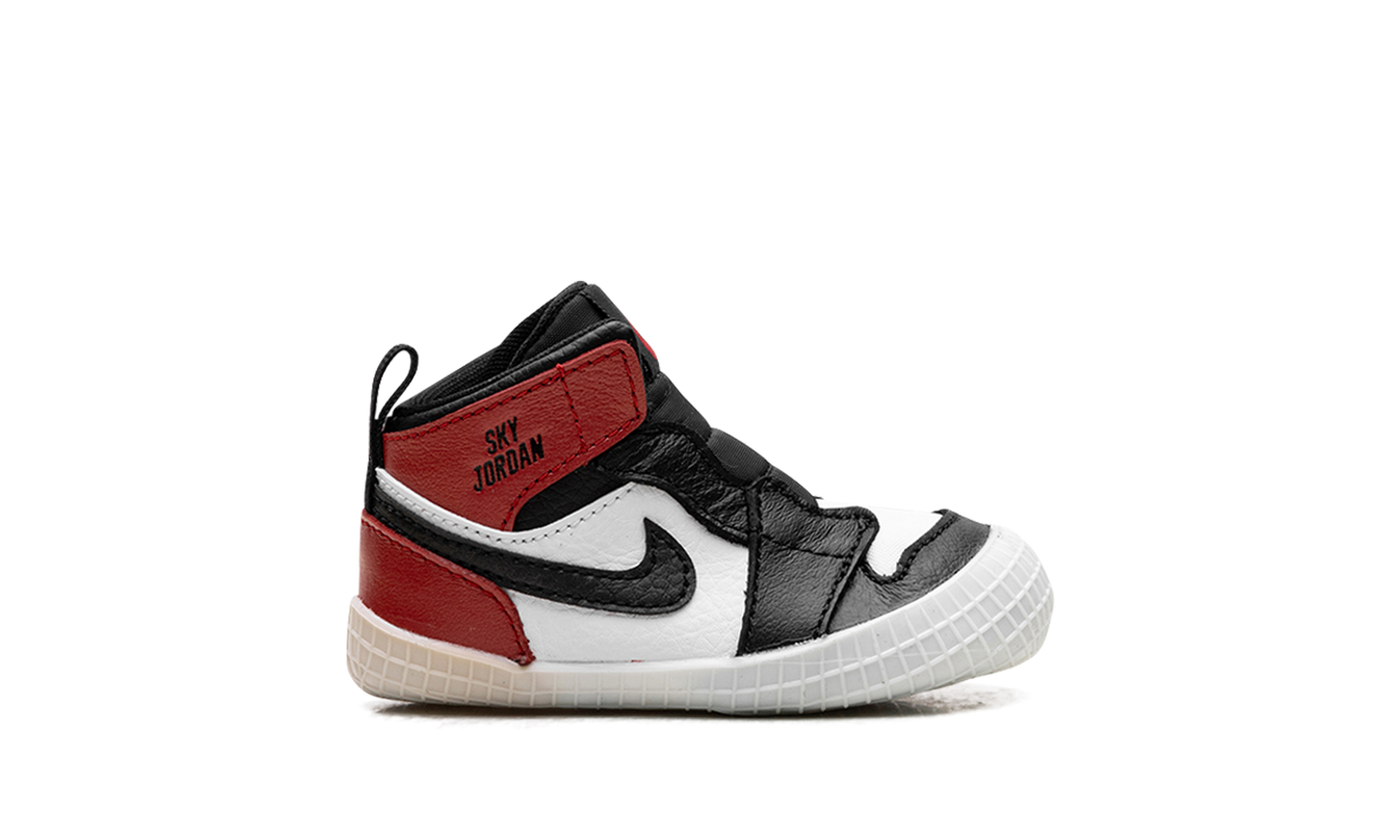 Air Jordan 1 Crib Bootie Black Toe Reimagined HJ9289 061