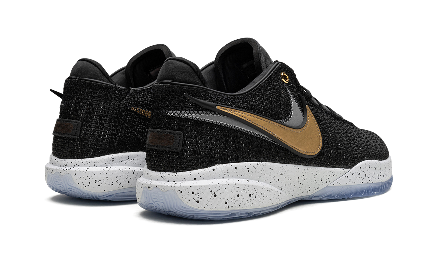 LeBron 20 Black/Metallic Gold DJ5423 003