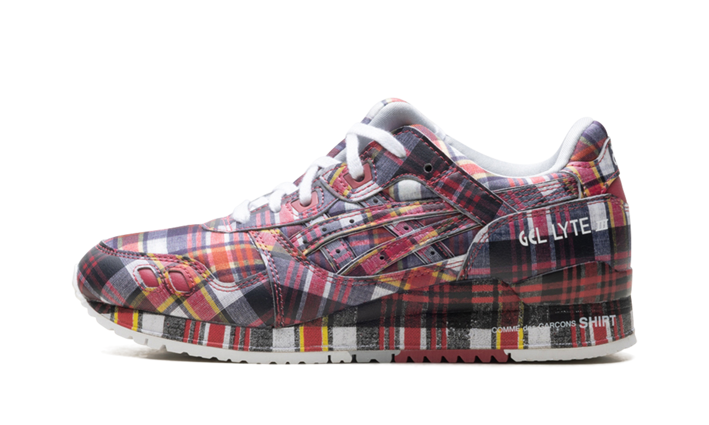 Gel-Lyte 3 07 Remastered Comme des Gar?ons SHIRT Red Plaid 1203A824 600