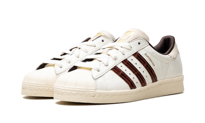 Superstar  Wales Bonner - White Brown Croc  KH8797