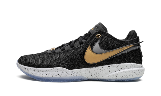 LeBron 20 Black/Metallic Gold DJ5423 003