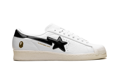 Superstar Vintage  A Bathing Ape - White Black  JR2701
