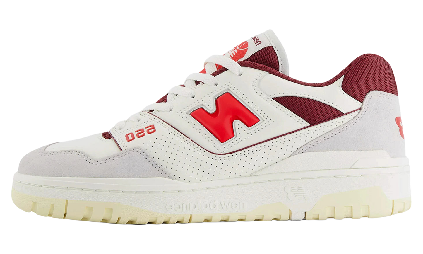 New Balance 550 Sea Salt / True Red BB550EMR
