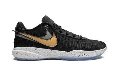 LeBron 20 Black/Metallic Gold DJ5423 003