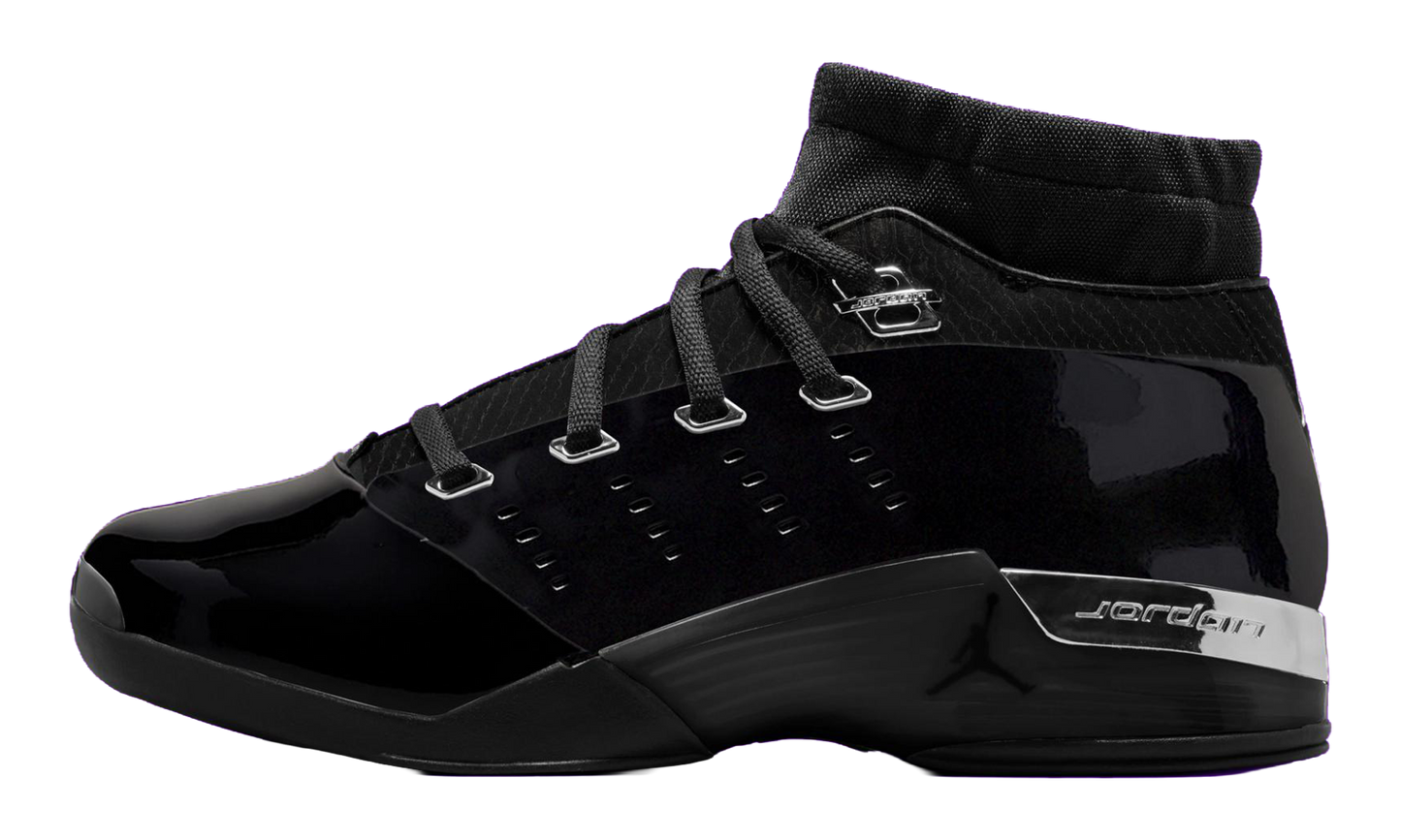 Air Jordan 17 Low Black Patent IV7640 001