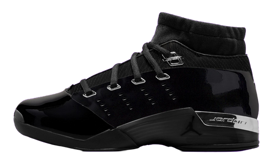 Air Jordan 17 Low Black Patent IV7640 001