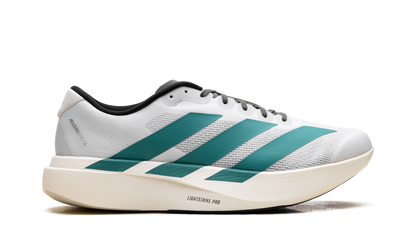 adiZero EVO SL  White Pure Teal  JS4487