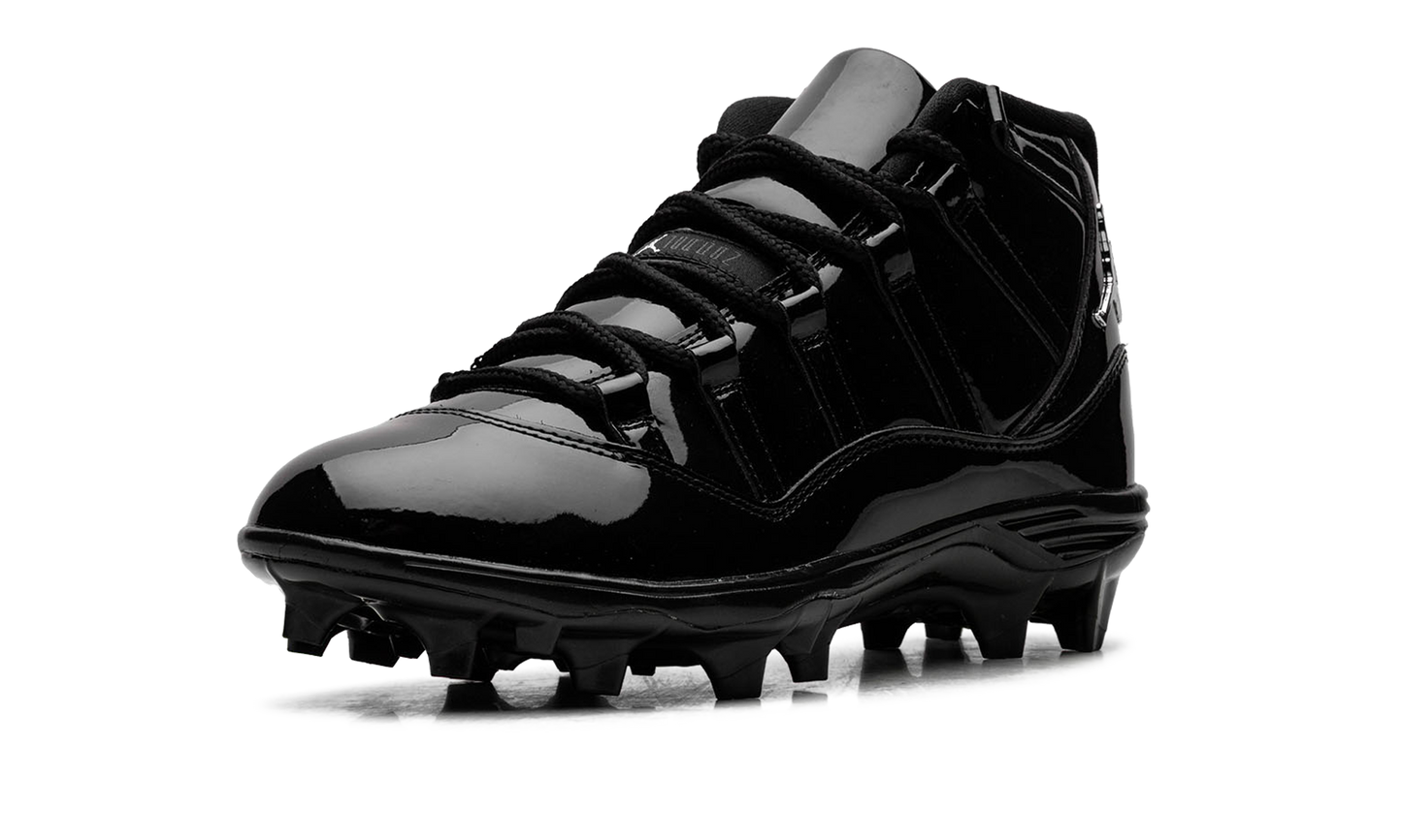 Air Jordan 11 TD Cleats Patent Black HM7324 001